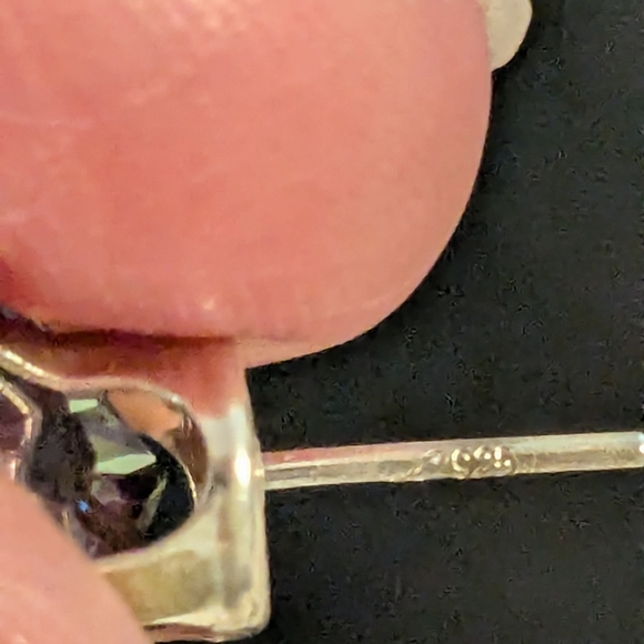 🆕 Mystic Topaz CZ Stud Earrings Pierced Ears 925 Sterling Silver - Picture 9 of 13